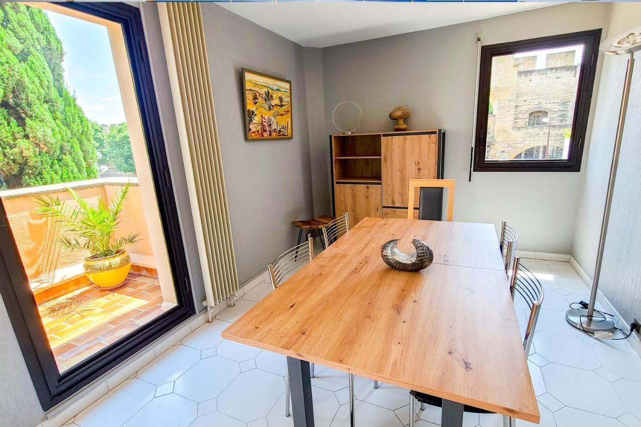 Regard Sur Les Remparts - Terrasse & Parking Apartment Авиньон Екстериор снимка